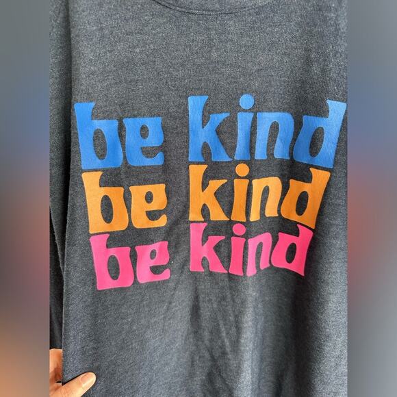 CHASER Be Kind Cozy Tee with Collar Detail - Picture 5 of 8